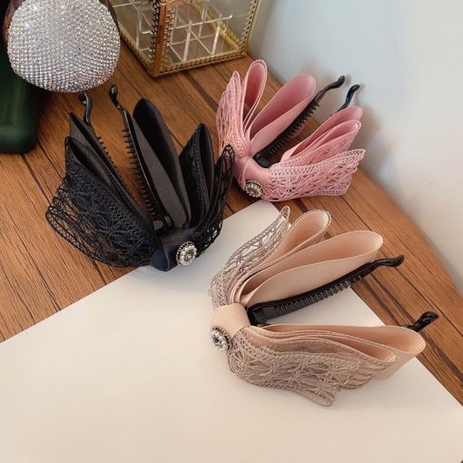 Kẹp chuối kẹp dọc dày dặn phôi phụ kiện tóc Cici Handmade kẹp tóc hàn quốc kẹp tóc xịn kẹp tóc đuôi ngựa - Ảnh 4