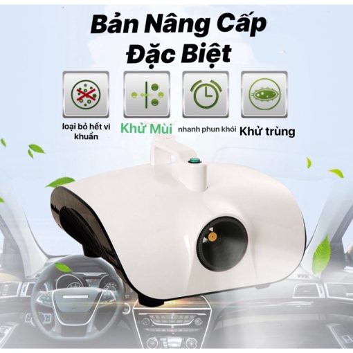 Máy Khử Khuẩn , Khử mùi Nano bạc , diệt khuẩn lọc khí trong phòng và nội thất Ô TÔ . quán ăn - Ảnh 2