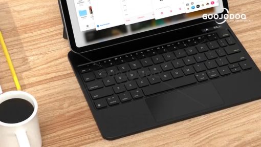 【bảo hành một năm】GOOJODOQ Bao da máy tính bảng  bàn phím không dây thích hợp cho iPad Air 4 5 6/ Pro 11 2018-2022 /Gen10 10.9/ Air11 Air13 2024-2025
