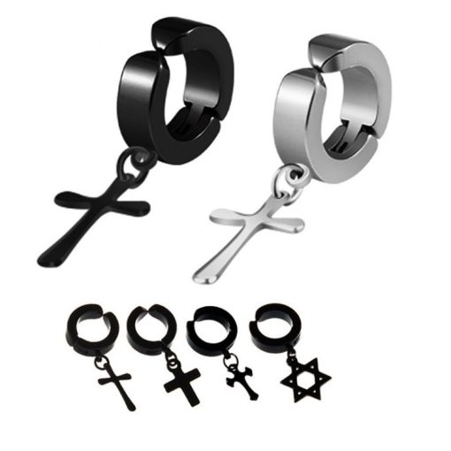 Khuyên tai nam không cần bấm lỗ, khuyên giả ALL in One cực chất nhiều lựa chọn (1 chiếc) - Ảnh 3
