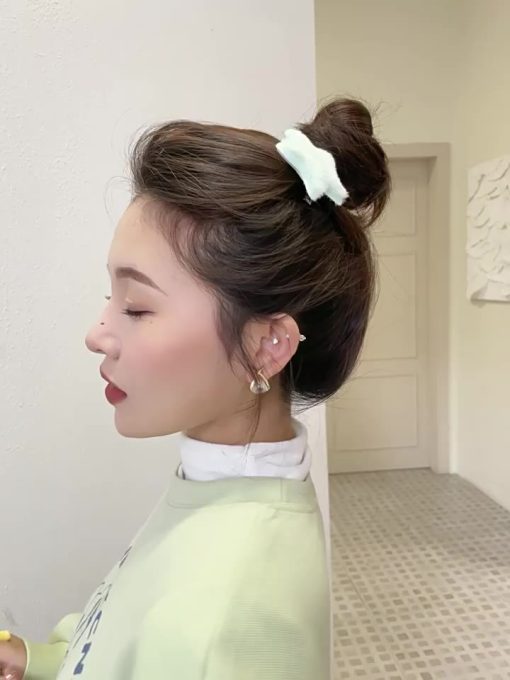 Kẹp Tóc Ngôi Sao Mềm Màu Kẹo Ngọt 1 Cái Cho Bé Gái