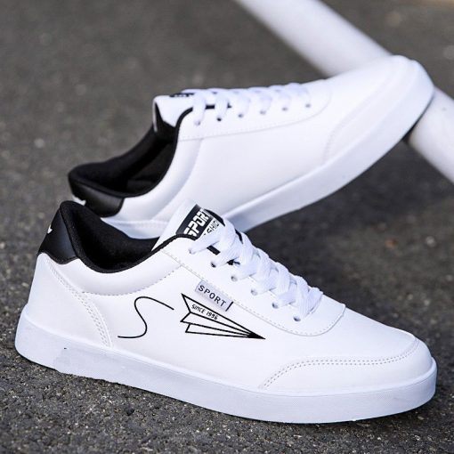 Giày Thể Thao Nam Sneaker Cao Cấp Da PU Bền Đẹp in hình logo máy bay cực phẩm 2023 - Ảnh 6