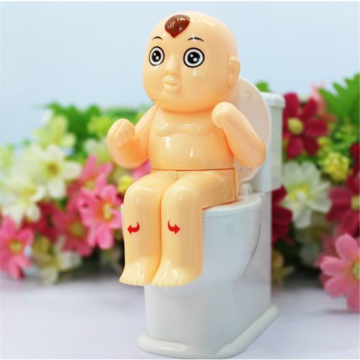 Mô hình đồ chơi toilet phun nước dành cho bé - Ảnh 4