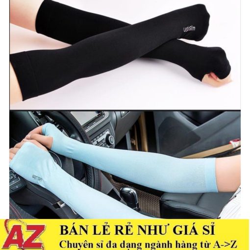 [1 Cặp] 2 Ống Tay Chống Nắng, Găng Tay Chống Nắng Hàn Quốc Let's slim - Ảnh 2