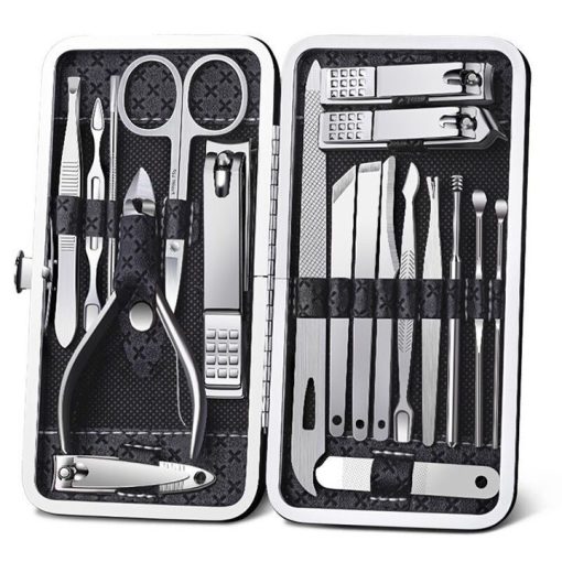 Bộ Dụng Cụ Cắt Móng Tay19 Món Bằng Thép Không Gỉ - Ảnh 5