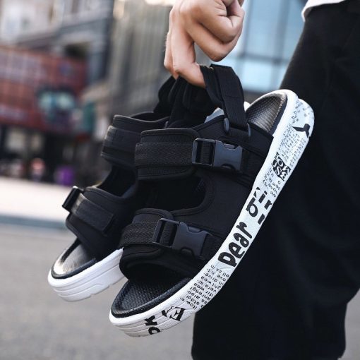Sandal nam 2 quai- dép sandal Đế Chữ nam mới về kiểu dáng thời trang