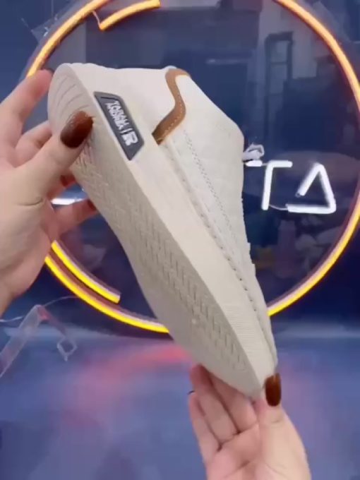 Giày sneaker thể thao nam Lakinta đế bằng phối màu phong cách Hàn Quốc GR01