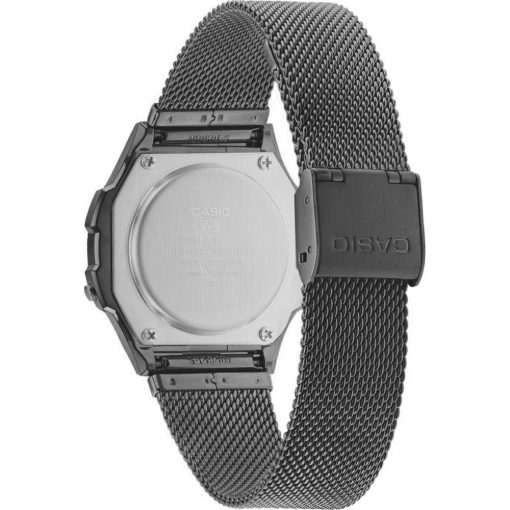 Đồng hồ nam/nữ Casio A168 / A168WEMB-1B dây thép không gỉ, chống nước 3atm, hàng chính hãng - Ảnh 5
