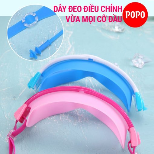 Kính bơi trẻ em POPO 360 góc nhìn PANORAMA cản tia UV, hạn chế sương mờ ngăn nước tuyệt đối - Ảnh 5