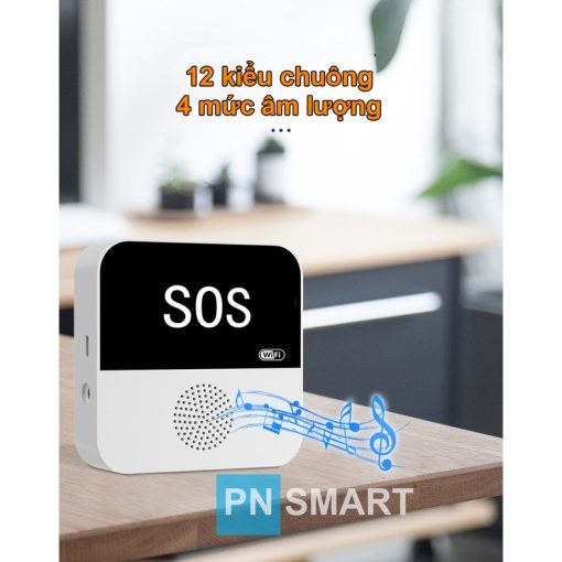 Trung tâm báo động chống trộm, báo khách, chuông cửa WiFi Tuya CF100 - Ảnh 4