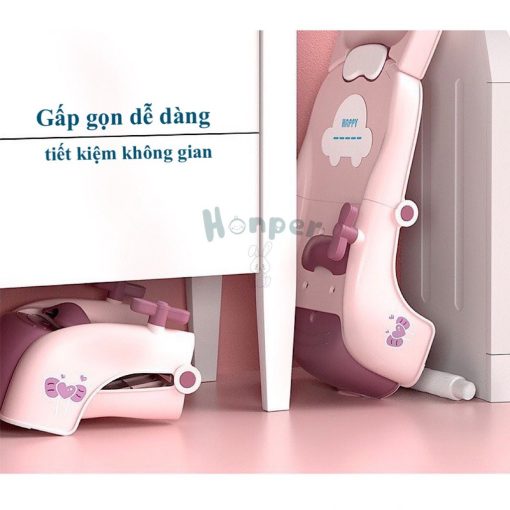 Ghế gội đầu cho bé chính hãng Honper chịu lực 60kg HP528 có giá đỡ riêng phân phối chính hãng Bonbon Mart - Ảnh 5