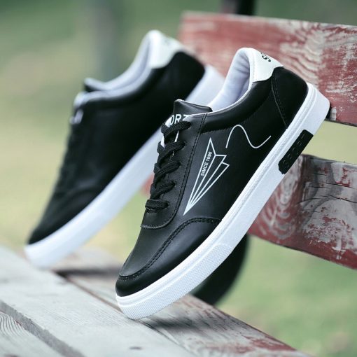Giày Thể Thao Nam Sneaker Cao Cấp Da PU Bền Đẹp in hình logo máy bay cực phẩm 2023 - Ảnh 4