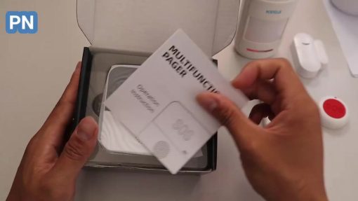 Trung tâm báo động chống trộm, báo khách, chuông cửa WiFi Tuya CF100