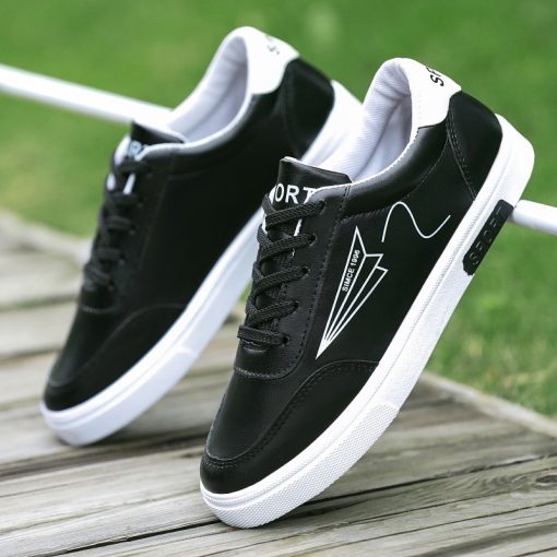 Giày Thể Thao Nam Sneaker Cao Cấp Da PU Bền Đẹp in hình logo máy bay cực phẩm 2023 - Ảnh 5