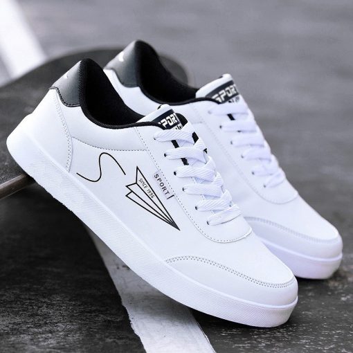 Giày Thể Thao Nam Sneaker Cao Cấp Da PU Bền Đẹp in hình logo máy bay cực phẩm 2023 - Ảnh 2