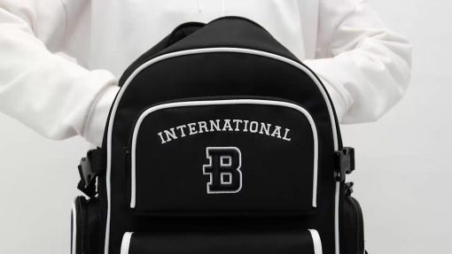 Balo nam nữ đi học đi làm BAMA Border Backpack chống nước nhiều ngăn đựng laptop 15 6 inch