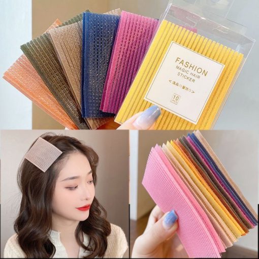 Hộp 10 miếng dán cố định tóc mái Color Summer - Ảnh 4