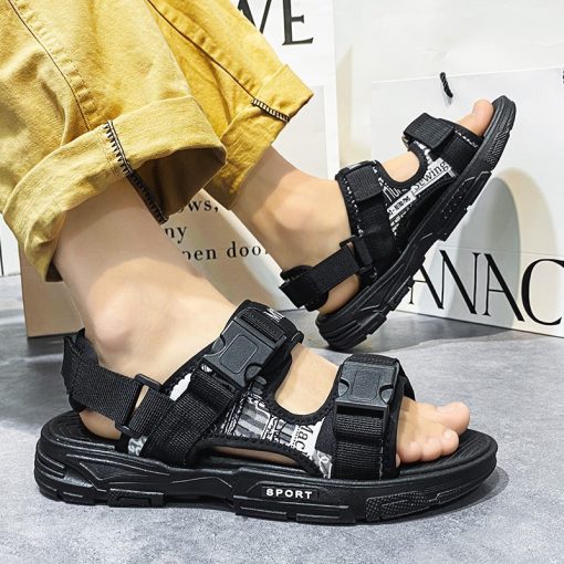 Sandal nam - dép quai hậu học sinh M12 Sport Phối Họa Tiết Cao Cấp - Ảnh 6