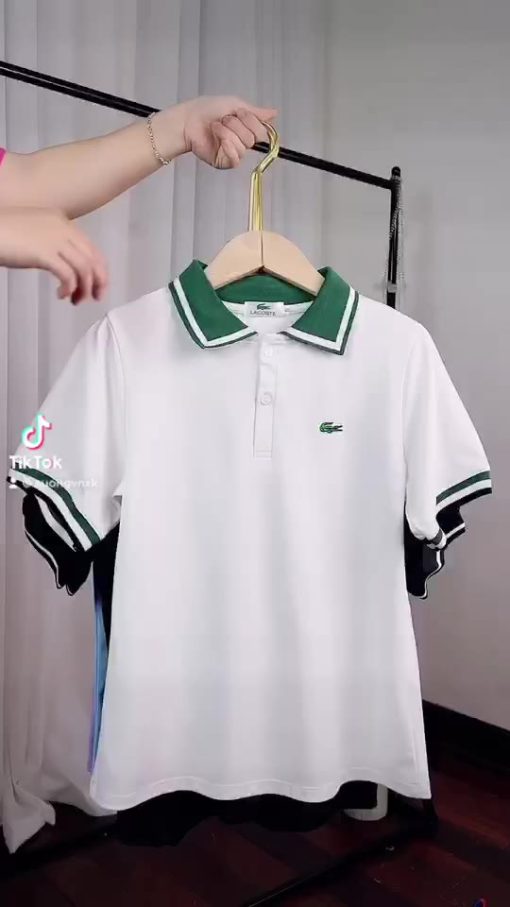 Áo polo nữ, áo thun polo nữ chất vải poly cá sấu