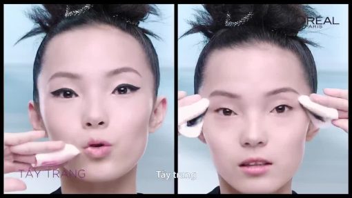 Nước tẩy trang giúp làm sạch sâu, loại bỏ bụi bẩn và lớp trang điểm 3-in-1 L'Oreal Paris Micellar Water 400ml