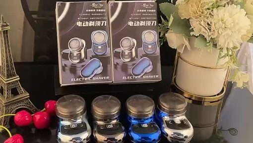Máy cạo râu mini nam 3 lưỡi thiết kế nhỏ gọn sang trọng chất liệu cao cấp chống nước an toàn mạnh mẽ