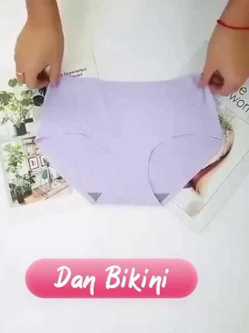 Quần Lót Nữ Đúc Su thun lạnh không đường may cao cấp , quần chip nữ mềm mại kháng khuẩn danbikini MÃ 810