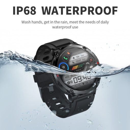Đồng Hồ Thông Minh LIGE ip68 Màn Hình hd 1.6 "Chống Thấm Nước Kết Nối bluetooth Cho Nam - Ảnh 4