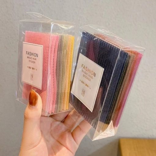 Set 10 Miếng Dán Tóc Mái Không In Hằn Dấu Vết Thời Trang Hàn Quốc Cho Nữ - Ảnh 2