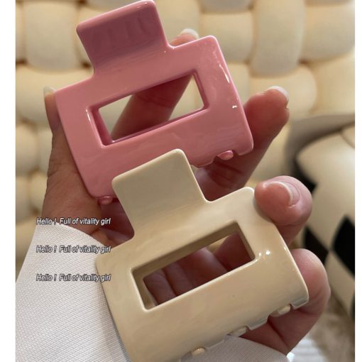 🎉sparkly🎉 kẹp tóc mini hình vuông phong cách hàn quốc dễ thương chất lượng cao cho nữ - Ảnh 2