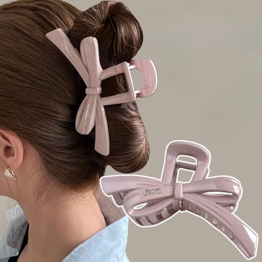 Phụ Nữ Thanh Lịch Bé Gái Thư Nơ Kẹp Tóc Kẹp Tóc Kẹp Mũ Phụ Kiện - Ảnh 3