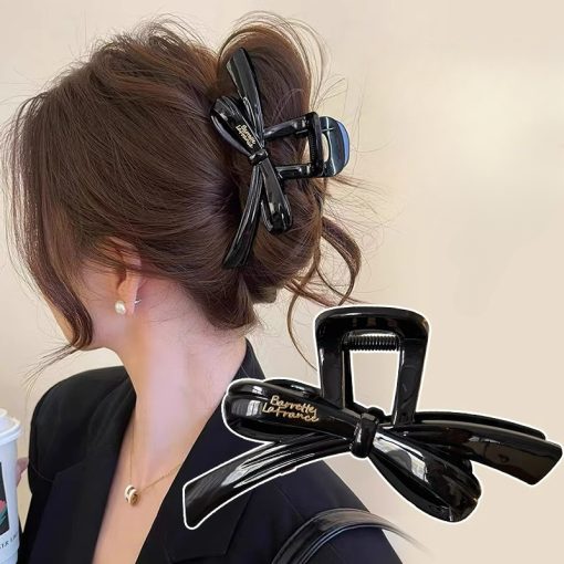 Phụ Nữ Thanh Lịch Bé Gái Thư Nơ Kẹp Tóc Kẹp Tóc Kẹp Mũ Phụ Kiện - Ảnh 4
