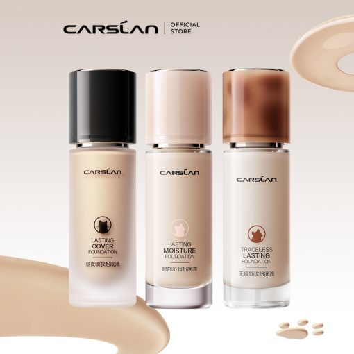 Kem nền CARSLAN dạng lỏng kiềm dầu lâu trôi chống thấm nước suốt 24h 30g - Ảnh 2