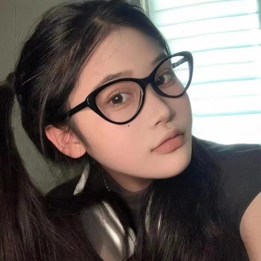 🍥jellycuty🍥 👓Kính thời trang nữ mắt mèo chống ánh sáng xanh và tia UV - Phong cách Hàn Quốc - Kính checkin, du lịch, selfi - Ảnh 4