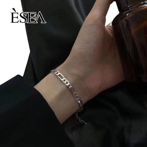 Esea Vòng Tay Phong Cách hip hop Tối Giản Thời Trang Cho Nam Và Nữ - Ảnh 2