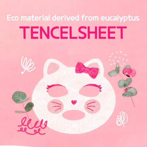 I'm Pinky Co-Co thiếu nhi dưỡng ẩm da mặt nạ hộp 5 miếng - Ảnh 5