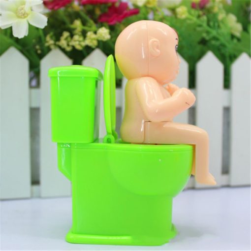 Mô hình đồ chơi toilet phun nước dành cho bé - Ảnh 6