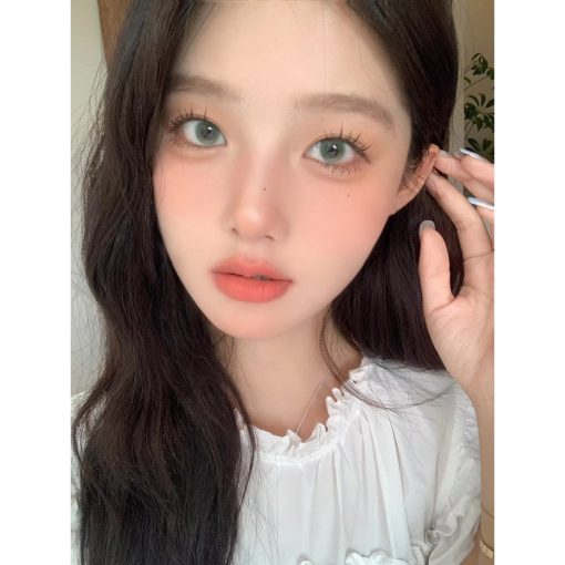 XBYBHE, thương hiệu CLAMIDO, 14.00mm, (lớp 0-8.00), kính sát tròng sử dụng hàng năm (xanh lá cây) - Ảnh 5