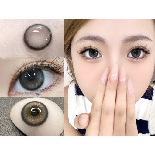 Hny (2024.Feb.17) Dòng YGXCAO, Thương hiệu FINNARTCON, 14.20mm, (Lớp 0-8.00), Kính áp tròng sử dụng hàng năm (màu xám) - Ảnh 2