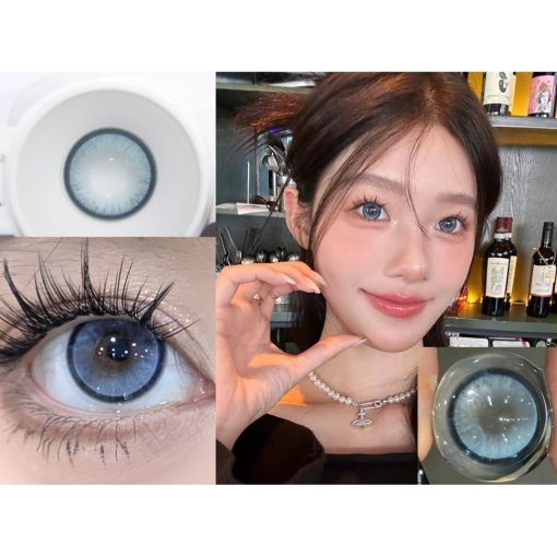 (2024.23 tháng 2) Dòng BDJGUANG, Thương hiệu BOOSCON, Kích thước lớn, 14,50mm, (Lớp 0-8,00), Kính áp tròng sử dụng hàng năm (xanh) - Ảnh 2