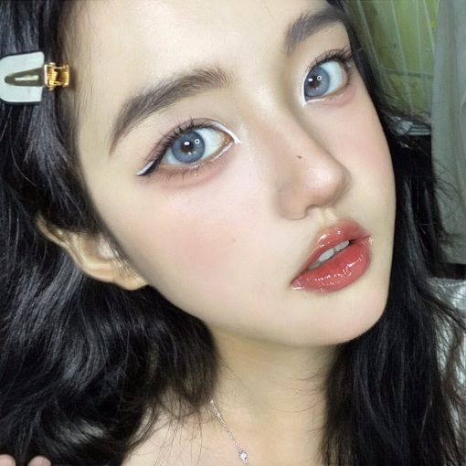 (2023.Tháng 6.20th) Dòng TLLHUI, Thương hiệu ColorPinto, 14.20mm, (Lớp 0-8.00), Kính áp tròng sử dụng hàng năm (xanh đậm) - Ảnh 4