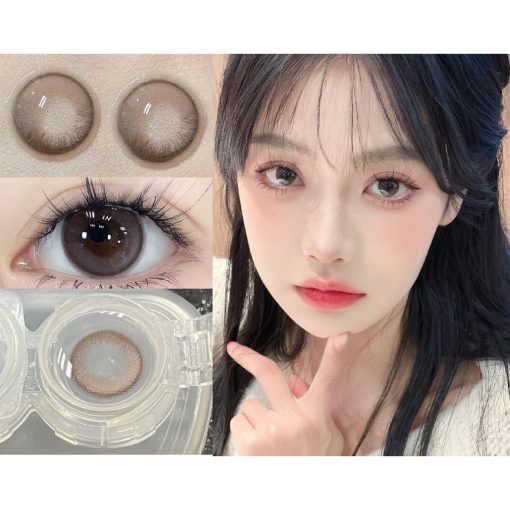 BSKMGUI Series, thương hiệu OVOLOOK, 14,20mm, (lớp 0-8,00), kính sát tròng 6 tháng sử dụng (màu hồng) - Ảnh 2