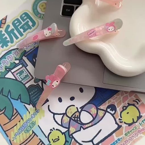 [Gói 2] Bộ kẹp tóc Kt Cat Melody Culomi hoạt hình dễ thương dành cho bé gái bị gãy tóc và nổ