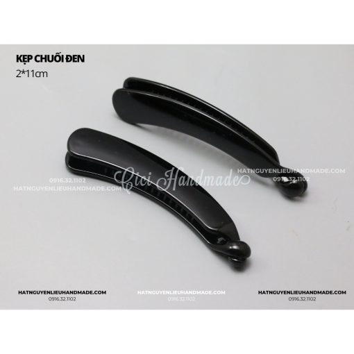 Kẹp chuối kẹp dọc dày dặn phôi phụ kiện tóc Cici Handmade kẹp tóc hàn quốc kẹp tóc xịn kẹp tóc đuôi ngựa - Ảnh 5