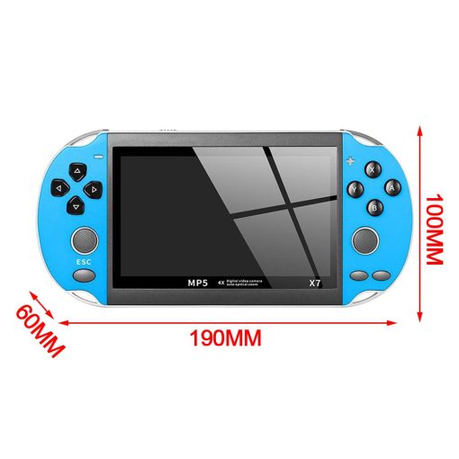 Máy chơi game cầm tay X7 gồm 900 trò, màn hình 4.3 inch , nghe nhạc, xem phim, đọc sách - Ảnh 5