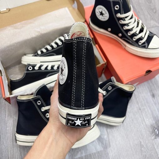 Giày CV cổ cao hàng cao cấp mũi bóng lót xanh- giày Sneaker Sami Sneaker kiểu dáng cổ điển dễ phối màu Full Box Bill - Ảnh 4