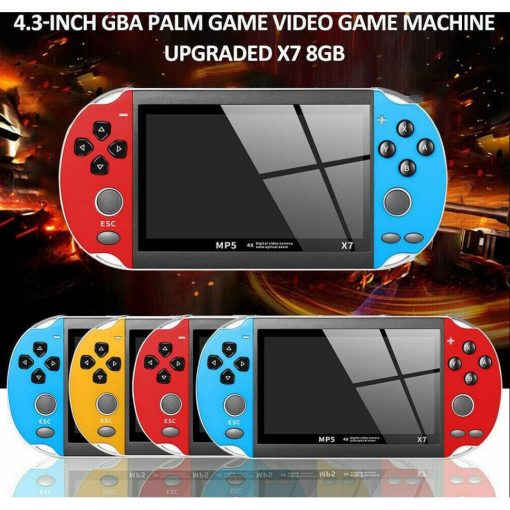 Máy chơi game cầm tay X7 gồm 900 trò, màn hình 4.3 inch , nghe nhạc, xem phim, đọc sách - Ảnh 3