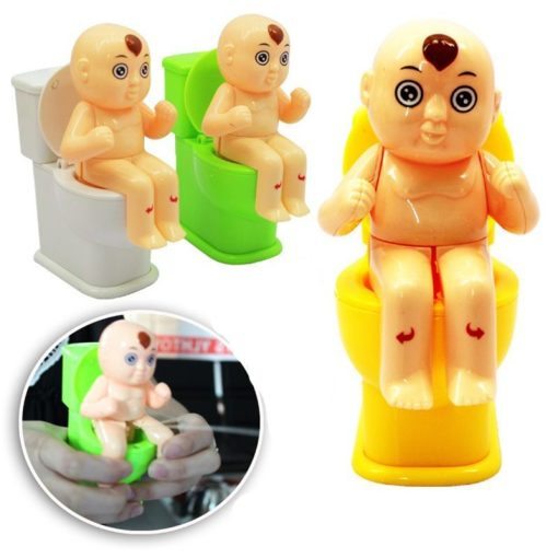 Mô hình đồ chơi toilet phun nước dành cho bé - Ảnh 3