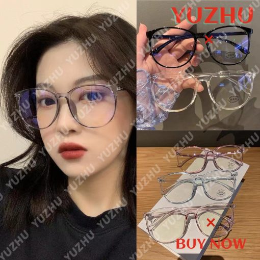 Mắt Kính Gọng Nhựa Trong Suốt Chống Ánh Sáng Xanh - Ảnh 2
