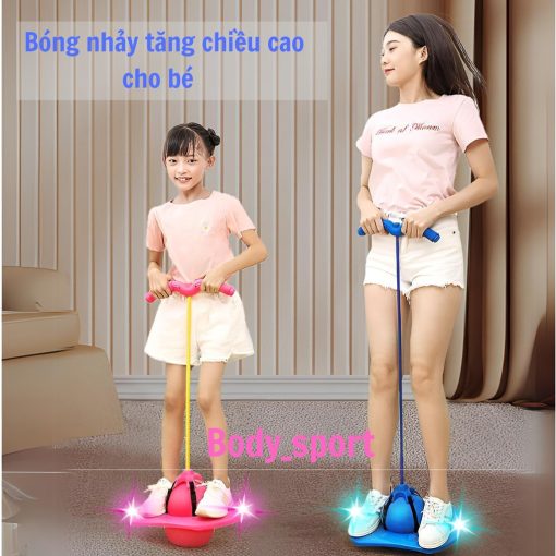 Bóng nhảy tăng chiều cao bóng nhảy trẻ em bóng cao su không mùi cân bằng giúp trẻ tăng vận động - Ảnh 4
