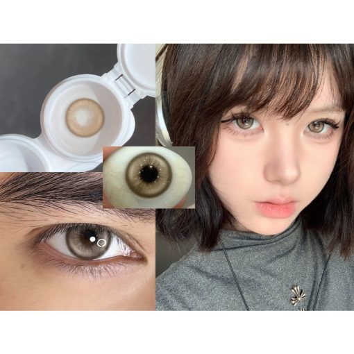 (2023.16 tháng 12) Dòng AJHPO, Thương hiệu thestarlens, Kích thước lớn, 14,50mm, (Lớp 0-8,00), Ống kính tiếp xúc sử dụng 6 tháng (màu nâu) - Ảnh 2